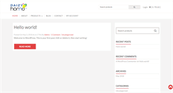 Desktop Screenshot of daizyhome.com